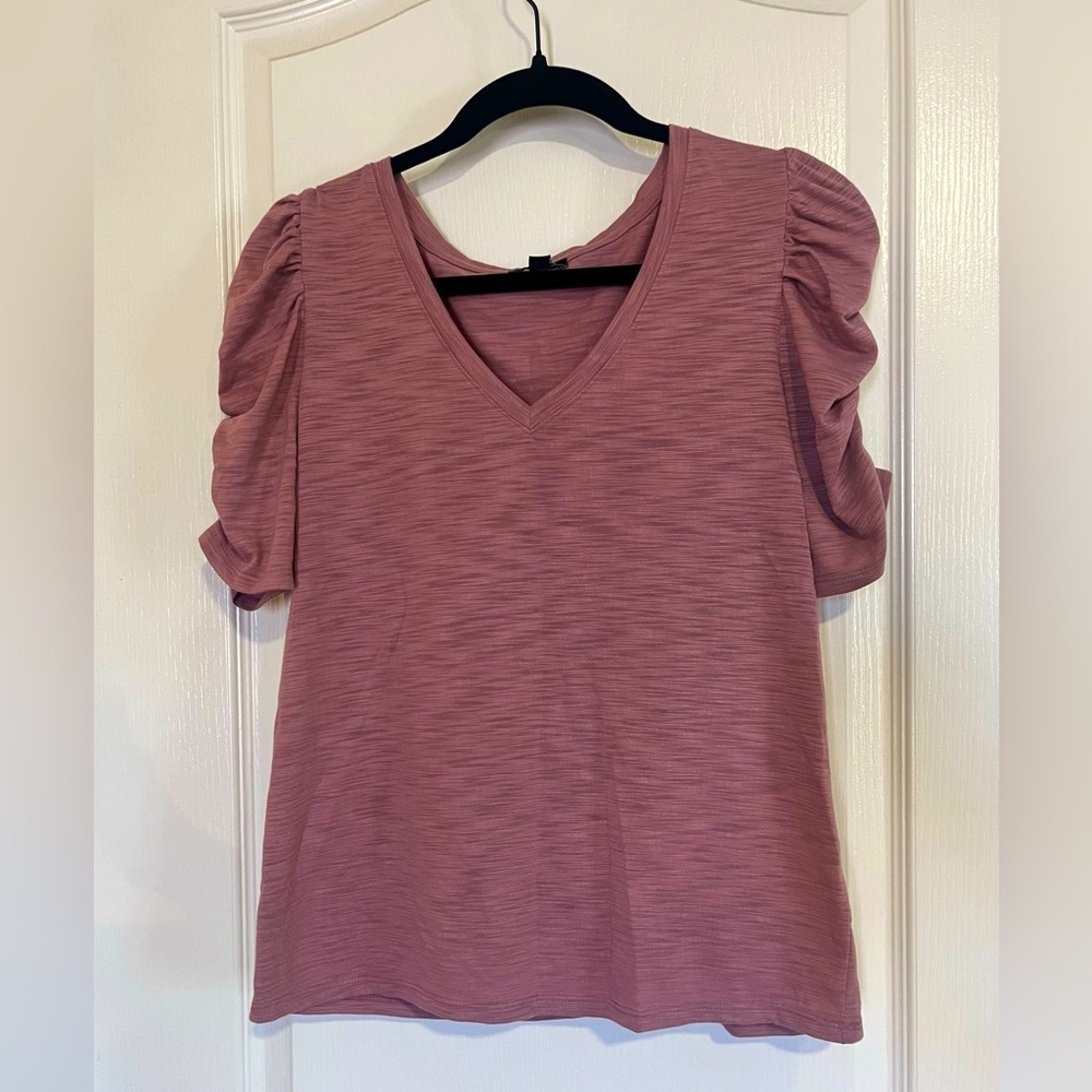Express ruffle sleeve top, women’s medium